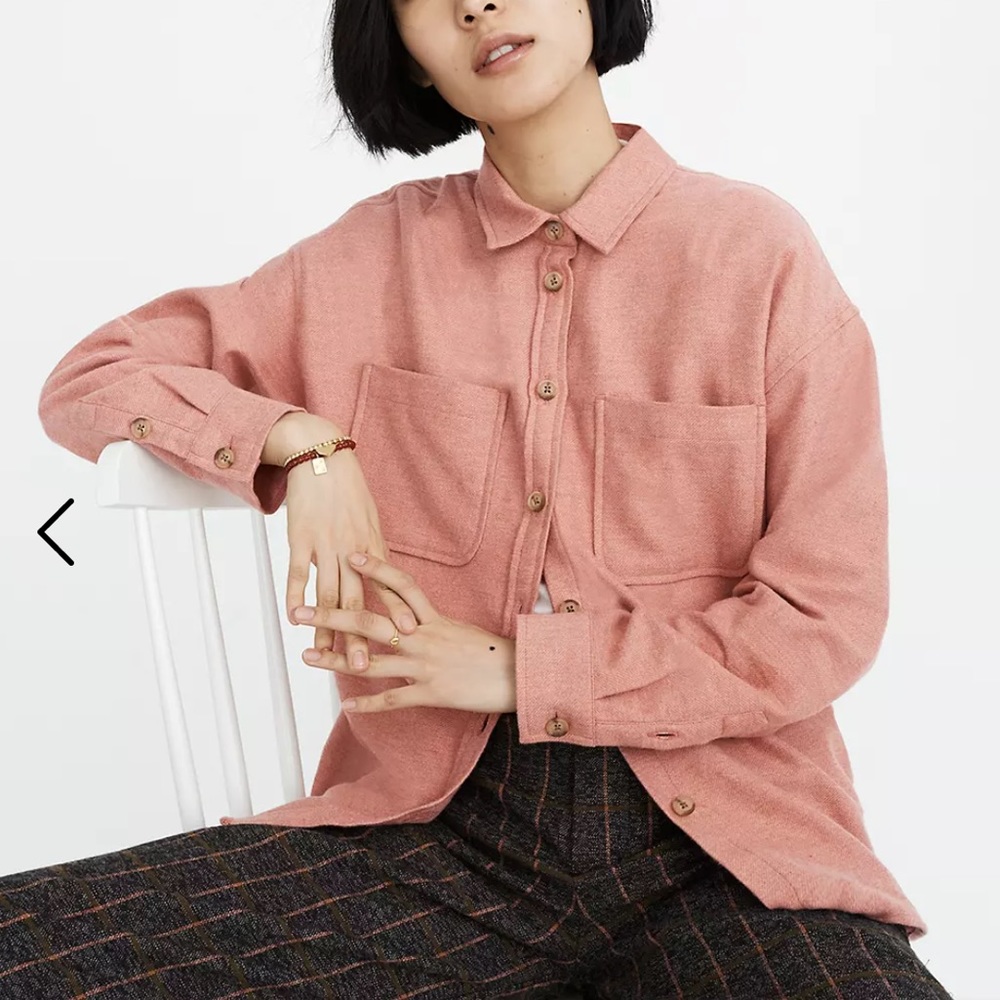 Madewell Flannel Shirt Jacket